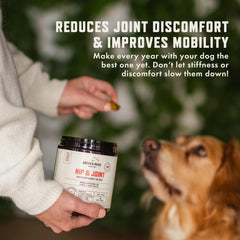 Rocco & Roxie duck-flavored dog chews close-up for palatable joint support.