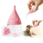 RockTech ergonomic kitten bottle nipple aids natural nursing and reduces feeding stress.