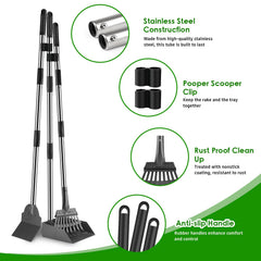 ROIUBPO tray-spade-rake assembly shown, simplifying setup after purchase