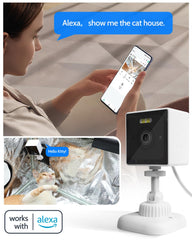 rolimate motion-detection alerts notify you of movement around the cat house