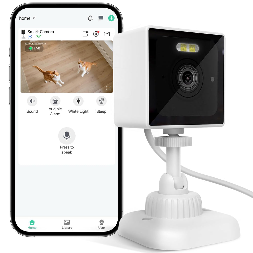 rolimate smart pet camera captures crisp real-time outdoor cat house views for updates