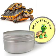 RONDURE Reptile Shell Balm jar closeup showing shell hydration and soothing care