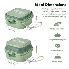 ROPFEE collapsible bowl BPA-free material for safe use