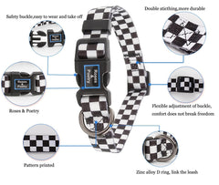 Roses&Poetry quick-release buckle for easy on/off during daily walks