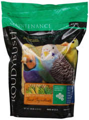 RoudyBush Daily Maintenance Nibbles in a 10lb bag for year-round bird nutrition.