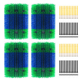 Rouisxue extra-large scratching brush assembly view for versatile installation
