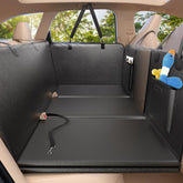 ROUWINNE back-seat extender dog hammock offers expanded space for comfortable canine travel.