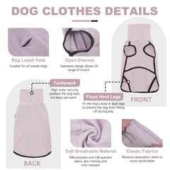 ROZKITCH dog no-leg-vest design supports natural movement during walks and play.