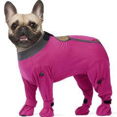 ROZKITCH dog recovery suit full-coverage protects wounds and reduces licking during healing