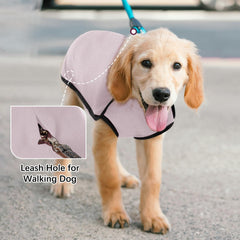 ROZKITCH dog warm high-collar hoodie demonstrates versatile coverage for chilly outings.