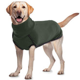 ROZKITCH dog winter coat front view highlights warm soft pullover for chilly walks