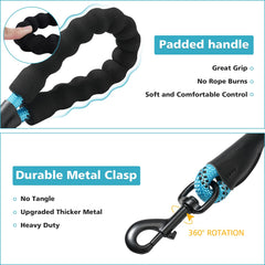 Rttochfy heavy-duty nylon-rope leash provides durable control