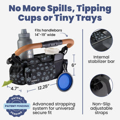 Rubyloo lined treat pocket keeps tasty rewards within reach on walks.