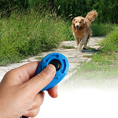 Ruconla clicker wrist-strap attachment enables hands-free training setups.