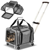 Ruff Life 101 airline-approved pet carrier under-seat keeps your pet comfortable during flights