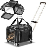RUFF LIFE 101 airline under-seat design keeps pets comfy during flights and fits major carriers.