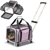 RUFF LIFE 101 pink airline-approved under-seat carrier for travel