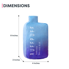 RUFF PUFF plush durable safe non-toxic dog toy for robust play