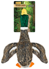 Ruffin' It peluche pato woodlands grande, frente, ideal para juego interactivo