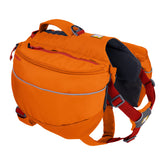 Ruffwear Approach Pack trail-balance on a dog for steady hiking.