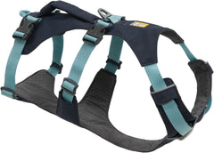 Ruffwear Flagline harness back view shows secure lift and mobility