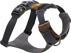 Ruffwear Front Range harness back V-ring for secure daily walks.