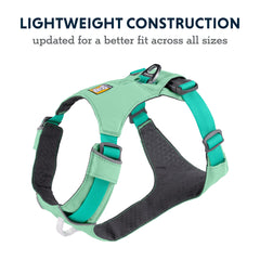 Ruffwear Hi & Light four-point adjustment for secure fit