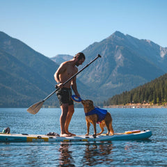 Ruffwear Hydro Plane Frisbee durable design endures water and snow play year-round