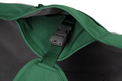 Ruffwear Overcoat Fuse jacket front view on dog for winter protection
