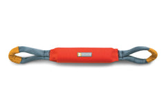 Ruffwear Pacific Loop shows two grab handles for safer, hands-free play.