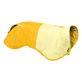 Ruffwear Sun Shower front view showcases lightweight waterproof design for all-weather adventures.