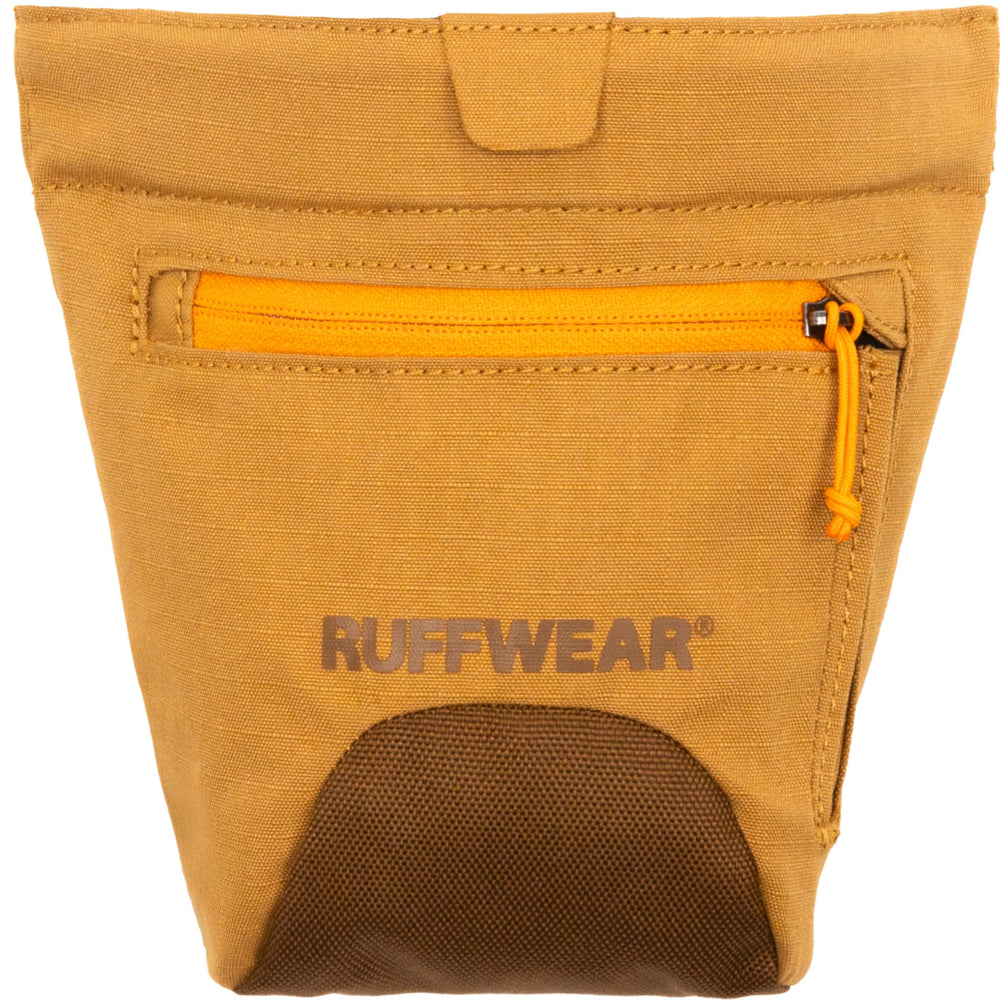 Ruffwear Treat Trader Brown Bear closed for quick one-handed rewards on walks.