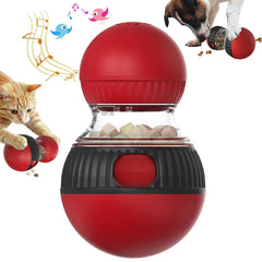 RUIDAY treat-dispensing toy front view engages dogs during solo play.
