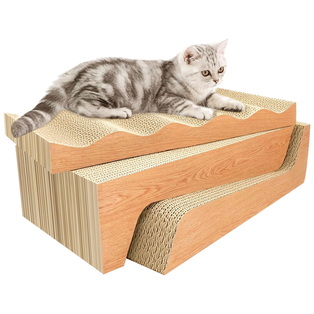RUMUUKE cat scratch pad dual-sided surface for durable claw care and extended play