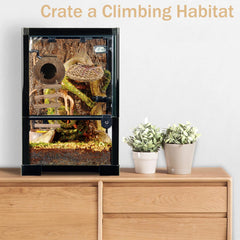 RUNANIA coconut-fiber adds natural texture for nesting and retreat.