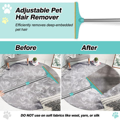 Rundik 45-inch handle enables standing cleaning with minimal bending.