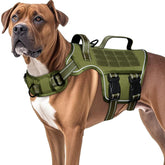RunFido arnés frontal con gancho para control suave durante paseos.