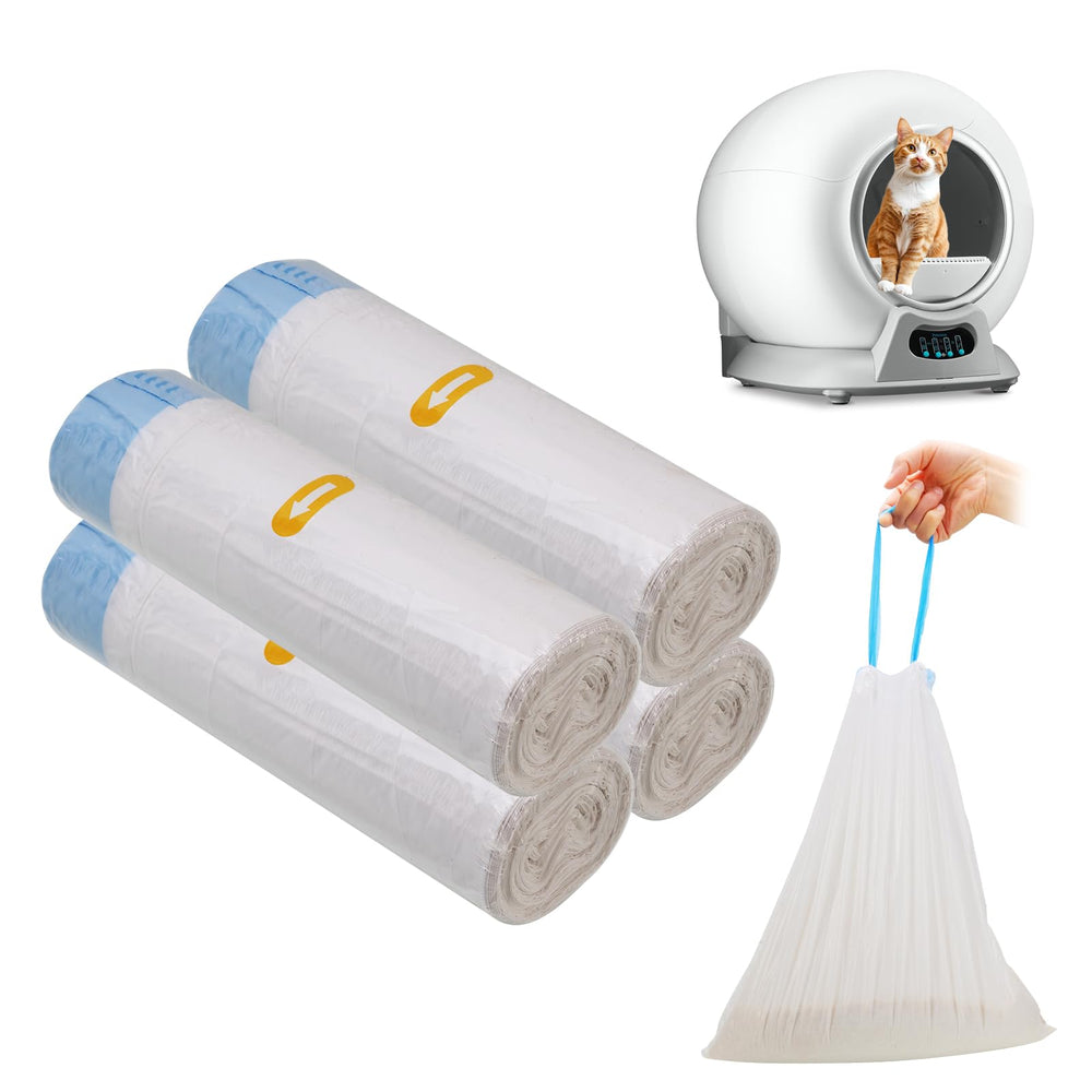 Runhike Petcove litter bags packaging demonstrates easy setup and compatibility.