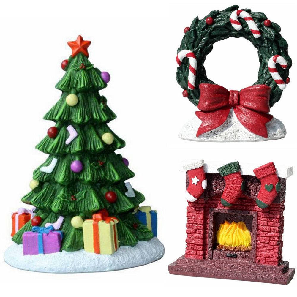 RVQIGYP aquarium Christmas Tree ornament brightens Betta tank with festive color.