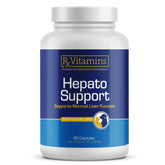 Rx Vitamins Hepato Support bottle front view showing liver health focus