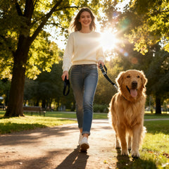 RyanDesign headrest-dog-safety-harness-attachment shows easy headrest mounting for calm travel.