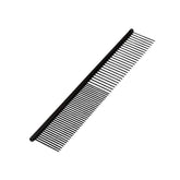 Ryan's Pet Supplies Paw Brothers greyhound-style teflon comb in hand for smooth detangling