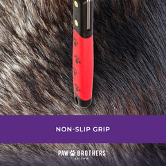 Ryan's Pet Supplies Paw Brothers stainless steel blades close-up for durability