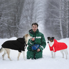 Rypet dog hoodie fleece-interior emphasizes soft warmth against cold winds