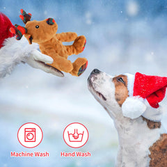 Rypet Dog Toy Teeth-Cleaning Surface: helps oral comfort during play.