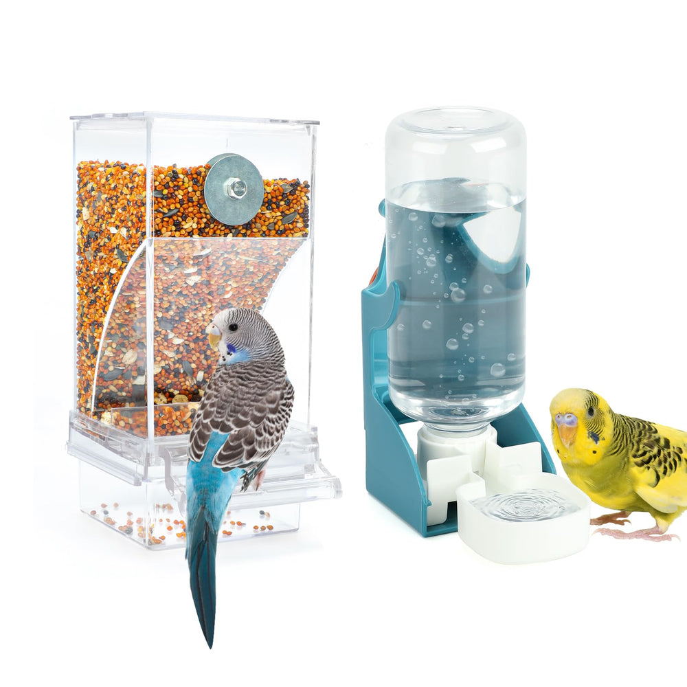 Rypet No Mess Bird Feeder front view showing easy monitoring