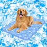 Rywell dog cooling mat arc-chill surface cools pets on hot days indoors or outdoors
