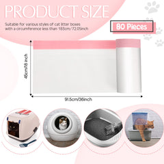 Sabary HDPE material close-up shows sturdy, tear-resistant construction for mess-free disposal