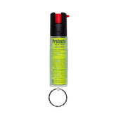 SABRE Protector Dog Spray key ring ready for fast access and protection