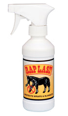 SADDLER J M 010871 Rap Last Spray for Horses bottle in use, coat refresh between rides
